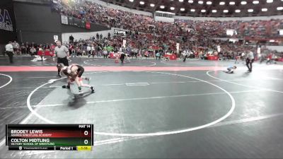 85 lbs Champ. Round 2 - Brodey Lewis, Askren Wrestling Academy vs Colton Midtling, Victory School Of Wrestling