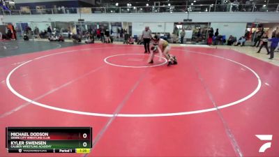 178 lbs Round 2 - Kyler Swensen, Caliber Wrestling Academy vs Michael Dodson, Shark City Wrestling Club