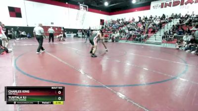 215 lbs Cons. Round 2 - Charles King, Oak Hills vs Tusitala Ili, Lutheran Orange