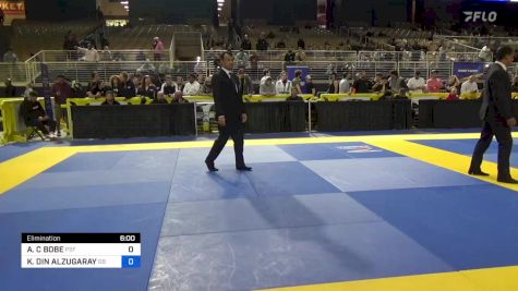 ALEXANDRIA C BOBE vs KRISTINA DIN ALZUGARAY 2024 Pan Jiu Jitsu IBJJF Championship