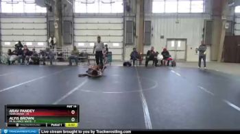 72 lbs Round 1 (8 Team) - Arav Pandey, Team Smash vs Alyis Brown, PA Alliance White