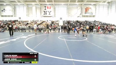 160 lbs Champ. Round 2 - Anese Juran, Buffalo Nomads Wrestling vs Carlos Rohm, Harlem Jets Wrestling Club