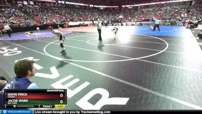 D1-145 lbs Quarterfinal - Jacob Ward, Bay Port vs Gavin Finch, Tomah