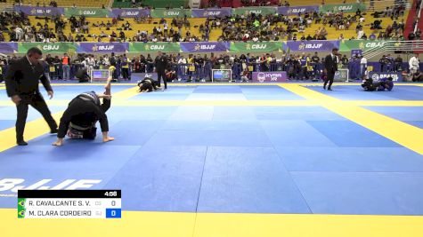 RAFAELA CAVALCANTE S. V. BRITO vs MARIA CLARA CORDEIRO DA SILV 2024 Brasileiro Jiu-Jitsu IBJJF