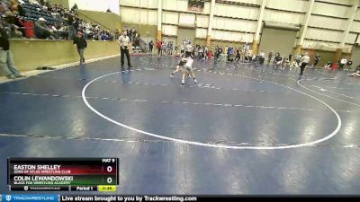 71 lbs Quarterfinal - Easton Shelley, Sons Of Atlas Wrestling Club vs Colin Lewandowski, Black Fox Wrestling Academy