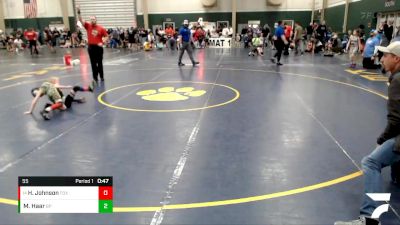 55 lbs Cons. Round 2 - Henry Johnson, FoxFit vs Maxton Haar, Douglas Wrestling Club