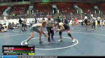 155 lbs Round 5 (6 Team) - Alden Tait, Funky Monkeys Green vs Berk Boyer, Bad Bass WC