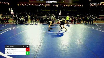 80 lbs Consi Of 8 #1 - Luke Eberhard, Dragon Rtc vs John Fenuto, Seagull Wrestling Club