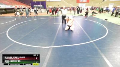 170 lbs Cons. Round 3 - Kiernan Farmer, Illinois vs Summer Schellinger, Gorge Wrestling Club