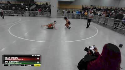 120 lbs Champ. Round 4 - Cilus Cabral, Grindhouse Wrestling Club vs Jay Everhart, Mile High Wrestling Club