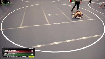 67 lbs Quarterfinal - Vincent Perry, Blaine Wrestling vs Colton Wood, Jack Pine Savage Wrestling