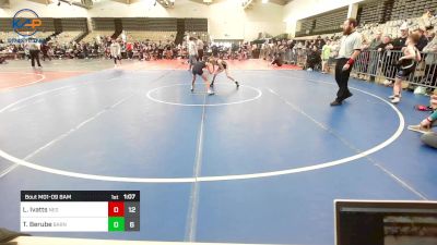 69 lbs Rr Rnd 2 - Liam Ivatts, New England Gold vs Talan Berube, Smittys Barn