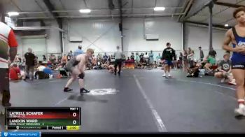 152 lbs Quarterfinals (8 Team) - Latrell Schafer, Storm A vs Landon Ward, Steel Valley Renegades
