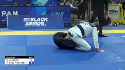 BRIAN MAHECHA vs RAIMUNDO DIEGO PINTO SODRE 2023 Pan Jiu Jitsu IBJJF Championship