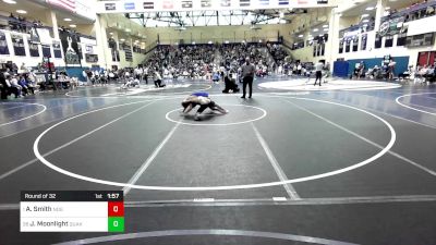 114 lbs Round Of 32 - Ayden Smith, Notre Dame Green Pond vs Julian Moonlight, Quakertown