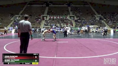 6A 113 lbs 1st Place Match - John Duncan, Pike Road School vs Bobby Rutkoff, Mountain Brook