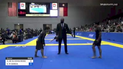 HENRIQUE DE OLIVEIRA ROSSI vs ESTEVAN G MARTINEZ-GARCIA 2021 World IBJJF Jiu-Jitsu No-Gi Championship
