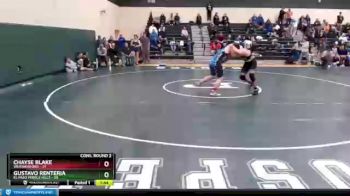 220 lbs 2nd Wrestleback (16 Team) - Gustavo Renteria, El Paso Pebble Hills vs Chayse Blake, Weatherford