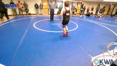 83 lbs Quarterfinal - Van Butterfield, Claremore Wrestling Club vs Ben Keeley, Verdigris Youth Wrestling