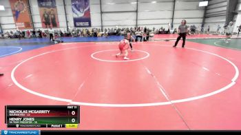 100 lbs Rd# 9- 2:15pm Saturday Final Pool - Nicholas McGarrity, Nauman Red vs Henry Jones, VA Team Predator