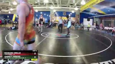 195 lbs Round 7 (8 Team) - Richkard Orelus, Team Kombat vs Garrett Perkins, Deland Bulldog Wrestling Club