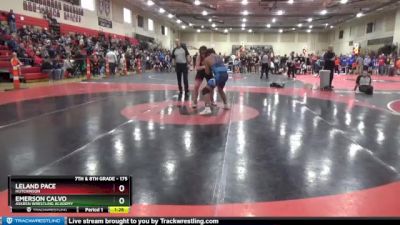 175 lbs Cons. Semi - Emerson Calvo, Askren Wrestling Academy vs Leland Pace, Hutchinson