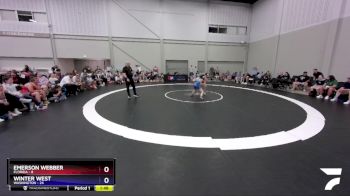 92 lbs Round 2 (8 Team) - Emerson Webber, Florida vs Winter West, Washington