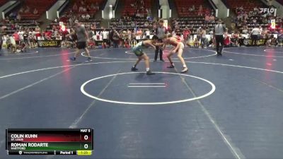 125 lbs Quarterfinal - Roman Rodarte, Hartford vs Colin Kuhn, St. Louis