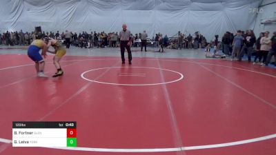 120 lbs Semifinal - Benjamin Fortner, Glen Rock vs Grayson Leiva, York