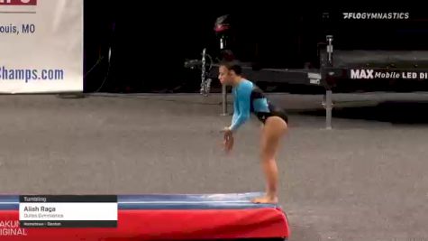 Aliah Raga - Tumbling, Dulles Gymnastics - 2021 USA Gymnastics Championships