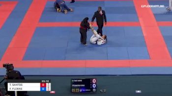 THAIS SANTOS vs FRANCISCA FLORAS 2018 Abu Dhabi Grand Slam Rio De Janeiro