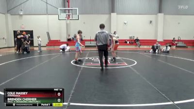 85 lbs Cons. Semi - Brenden Chermer, Skull & Crossbones Wrestling C vs Cole Massey, Stronghold