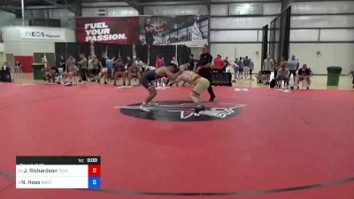 86 kg Round Of 32 - John Richardson, Texas vs Nathan Haas, West Coast Regional Training Center