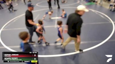 52-57 lbs 1st Place Match - Mikael Moe, Minnesota vs Rayce Peters, Minnesota