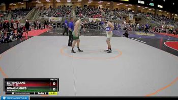 197 lbs Finals (8 Team) - Seth Mclane, Mazama vs Noah Hughes, Estacada