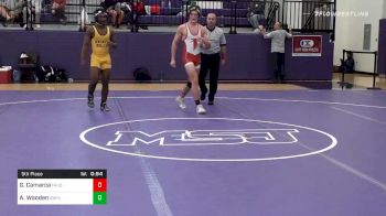 138 lbs 5th Place - Gino Camarca, Fauquier vs Amondre Wooden, Owings Mills