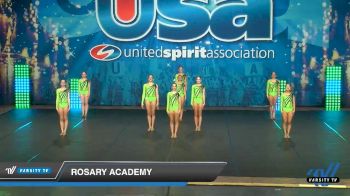 Rosary Academy [2020 Medium Varsity Jazz (8-11) Day 3] 2020 USA Spirit Nationals