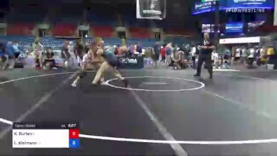 113 lbs Consolation - Kolter Burton, Idaho vs Layne Kleimann, Utah