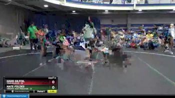 120 lbs Round 2 (8 Team) - Hans Gilfoil, Team Nauman vs Nate Foldes, Virginia Team Predator