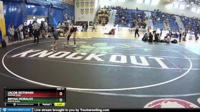 106 Blue Quarterfinal - Bryan Morales, South Dade vs Jacob Rothman, Winter Park