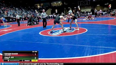 3A-138 lbs Semifinal - Philip Jax, Pickens vs Haygen Baker, LaFayette