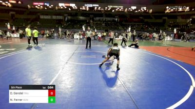 70 lbs 5th Place - Dennis Gendel, Triumph Trained vs Noah Ferrer, Iron Horse