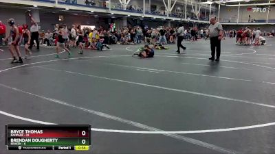 72 lbs Round 3 (8 Team) - Bryce Thomas, Rampage vs Brendan Dougherty, Kraken