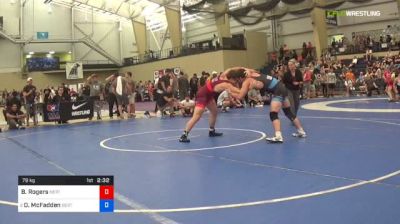 79 kg Round Of 16 - Bryce Rogers, New England RTC vs David McFadden, SERTC-VT