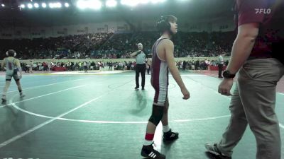 80 lbs Round Of 64 - Theo Gorospe, Holland Hall vs Logan Burke, Westmoore