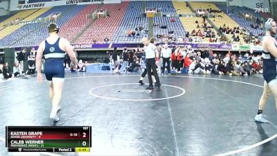 285 lbs Placement (4 Team) - Kc Buday, Providence (Mont.) vs Eli Criblez, Doane University