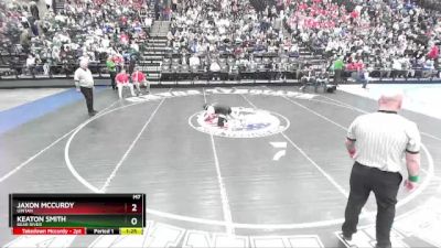 144 lbs 3rd Place Match - Jaxon Mccurdy, Uintah vs Keaton Smith, Bear River