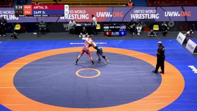 70kg Round 2 - Doug Zapf, USA vs Daniel Antal, HUN