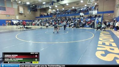 170lbs Cons. Round 4 - Jorgia McKim, Hermiston (Girls) vs Noelani Alvarado, Emerald Ridge (Girls)