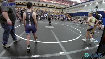 88 lbs Rr Rnd 1 - Kayden Carver, Deer Creek Wrestling Club vs Michael Rodgers, Newcastle Youth Wrestling